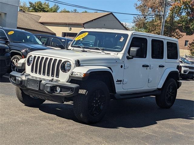 used 2021 Jeep Wrangler Unlimited car, priced at $34,606