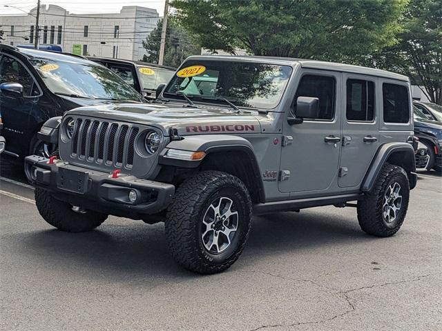 used 2021 Jeep Wrangler Unlimited car, priced at $42,199