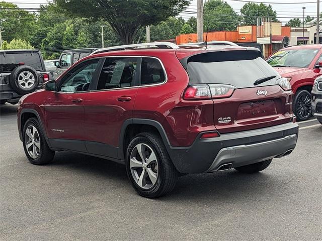 used 2021 Jeep Cherokee car, priced at $23,653