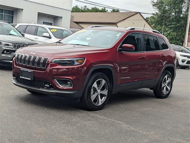 used 2021 Jeep Cherokee car, priced at $23,653