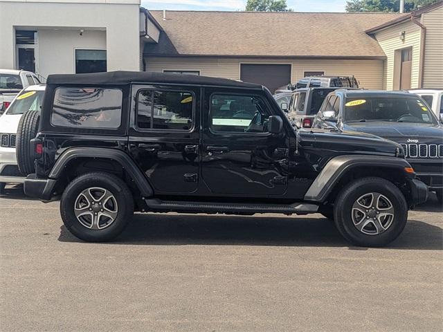 used 2022 Jeep Wrangler Unlimited car, priced at $30,239