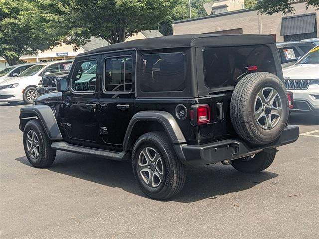 used 2022 Jeep Wrangler Unlimited car, priced at $30,239