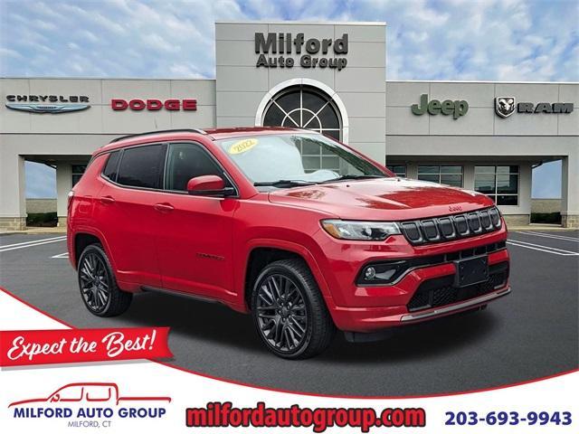 used 2022 Jeep Compass car, priced at $27,999