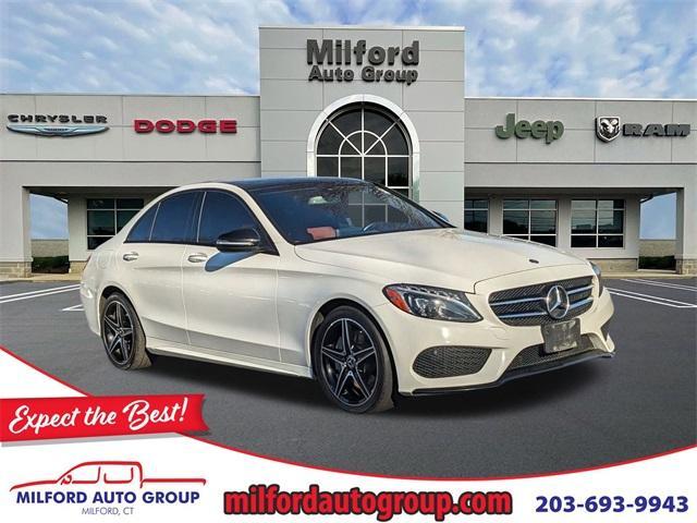 used 2017 Mercedes-Benz C-Class car, priced at $16,774