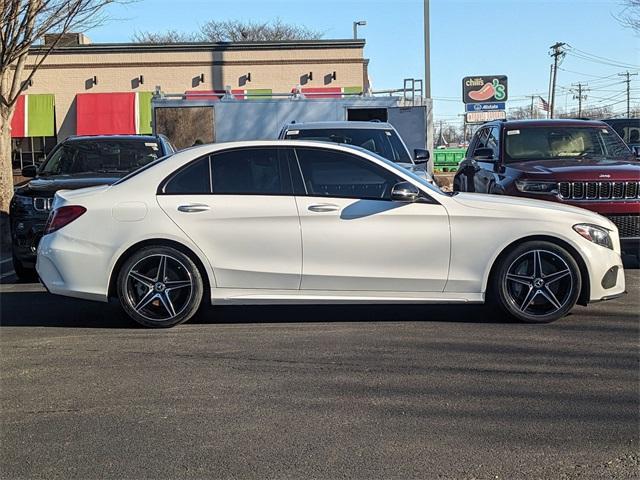 used 2017 Mercedes-Benz C-Class car, priced at $16,774