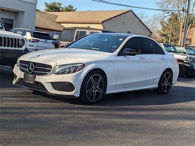 used 2017 Mercedes-Benz C-Class car, priced at $16,774