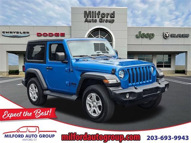 used 2021 Jeep Wrangler car, priced at $32,999