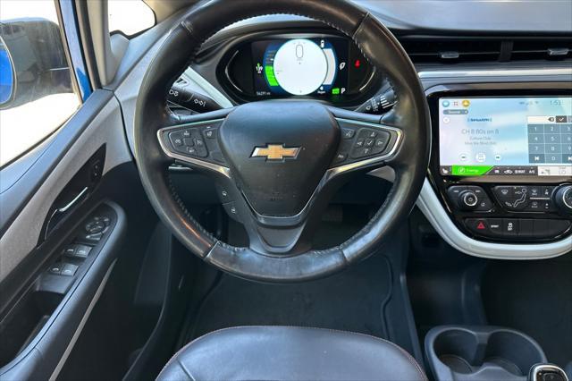 used 2021 Chevrolet Bolt EV car, priced at $17,246