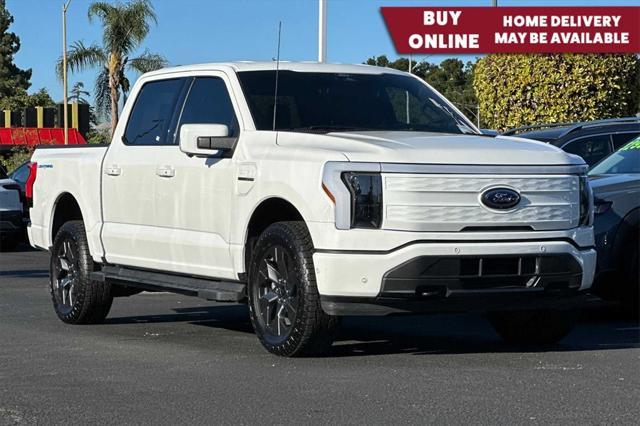 used 2022 Ford F-150 Lightning car, priced at $44,989