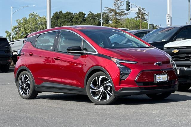 used 2022 Chevrolet Bolt EV car, priced at $22,393