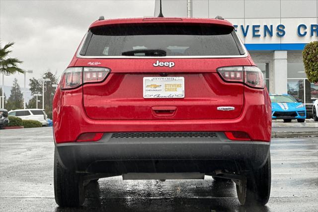 used 2020 Jeep Compass car, priced at $17,212