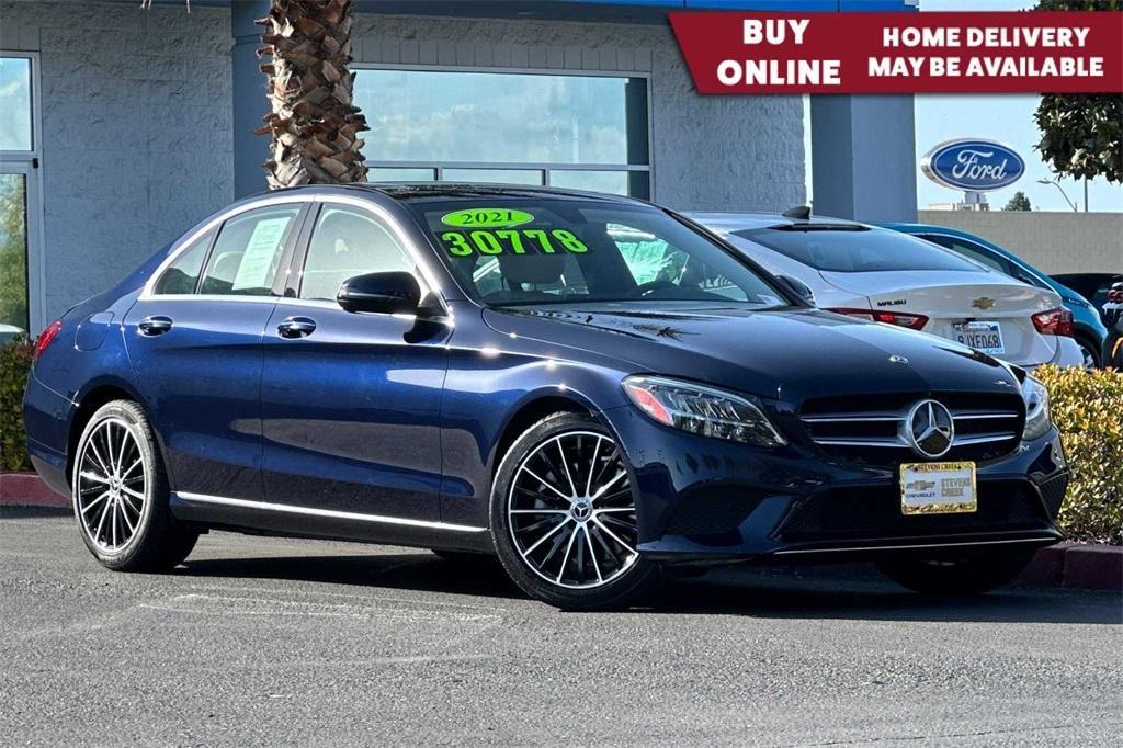used 2021 Mercedes-Benz C-Class car, priced at $29,646