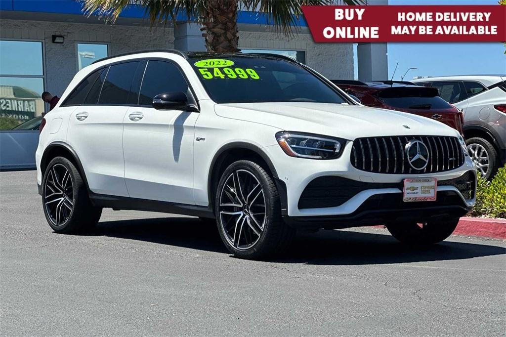 used 2022 Mercedes-Benz AMG GLC 43 car, priced at $51,759