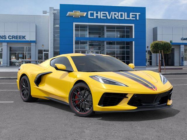 new 2025 Chevrolet Corvette car, priced at $98,574