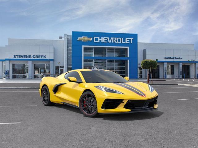 new 2025 Chevrolet Corvette car, priced at $98,574