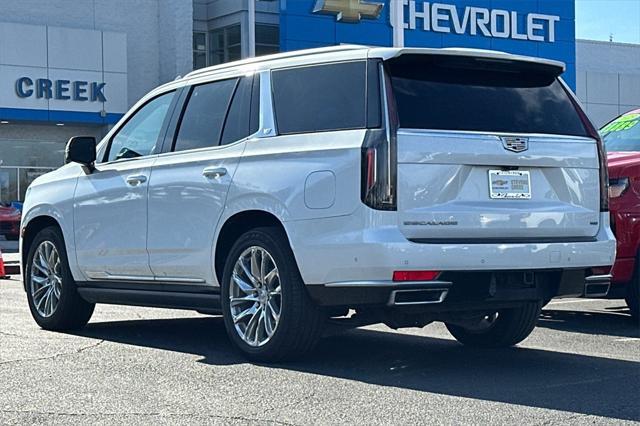 used 2021 Cadillac Escalade car, priced at $57,307