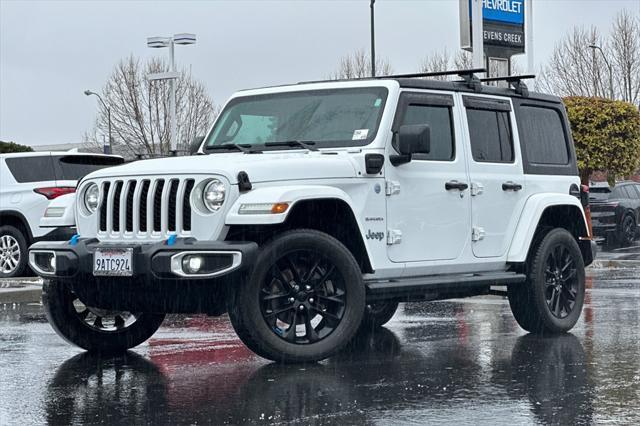 used 2022 Jeep Wrangler Unlimited 4xe car, priced at $31,992