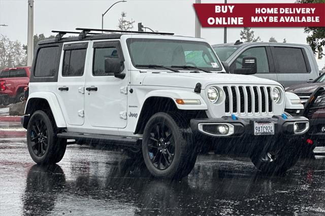 used 2022 Jeep Wrangler Unlimited 4xe car, priced at $31,992