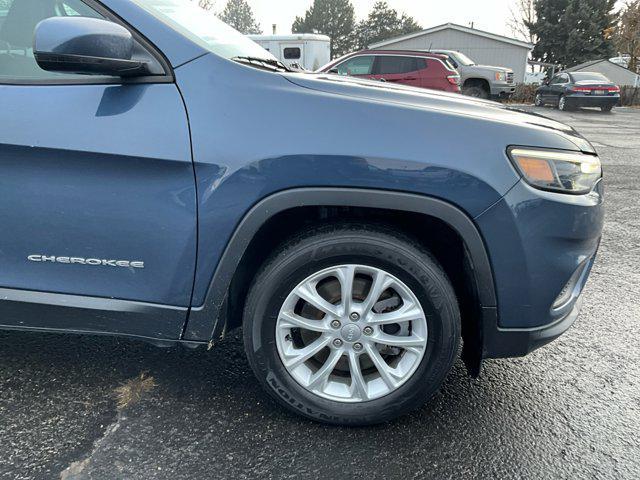 used 2021 Jeep Cherokee car, priced at $22,000