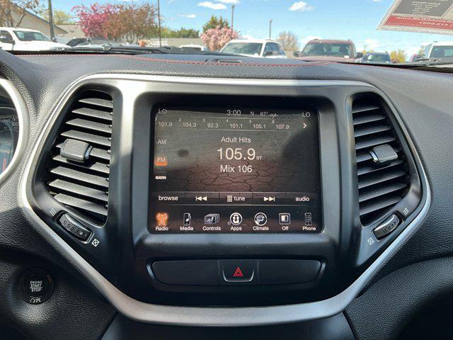 used 2017 Jeep Cherokee car, priced at $18,350