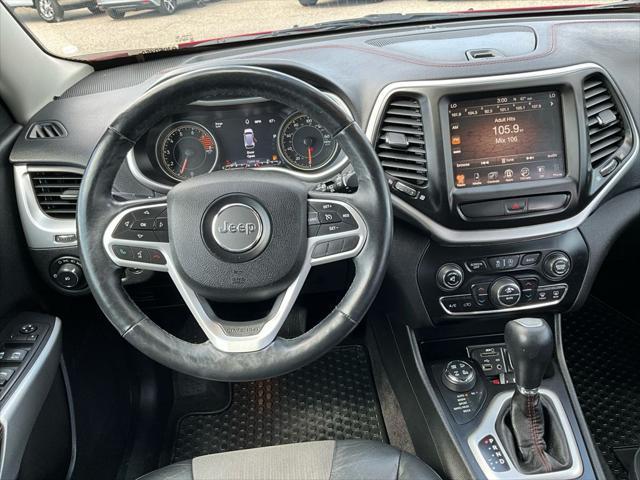used 2017 Jeep Cherokee car, priced at $18,000
