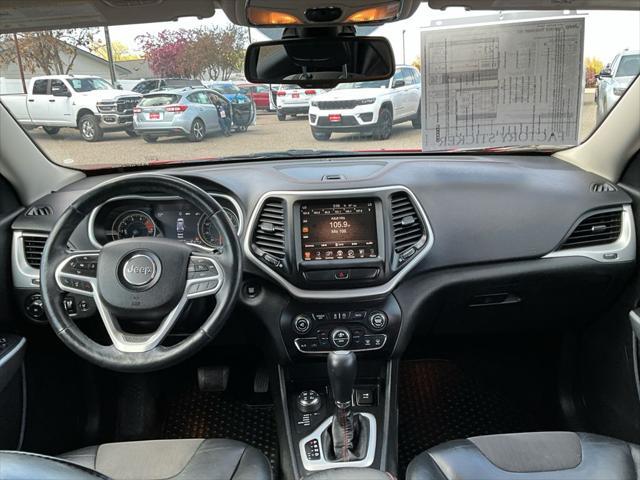 used 2017 Jeep Cherokee car, priced at $18,000