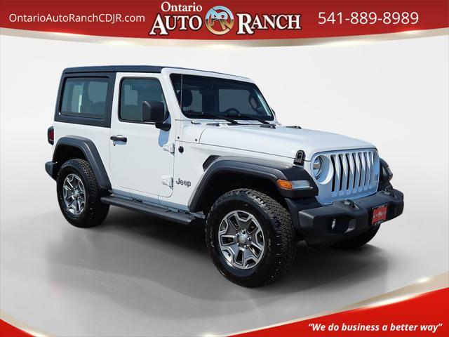used 2021 Jeep Wrangler car, priced at $26,450