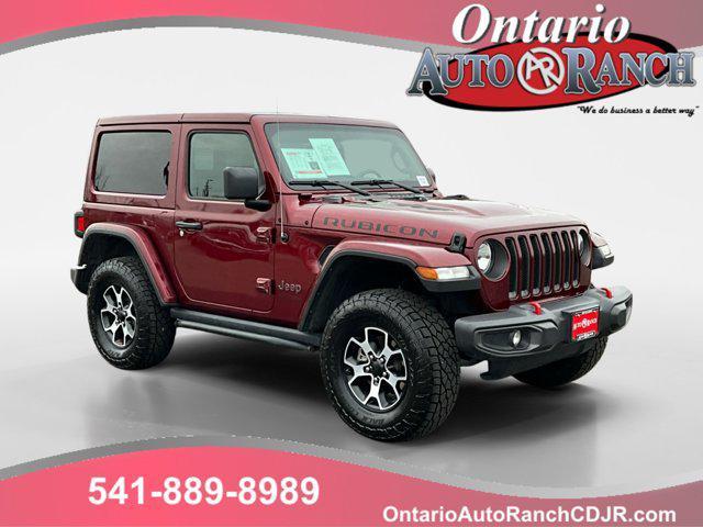 used 2021 Jeep Wrangler car, priced at $34,500