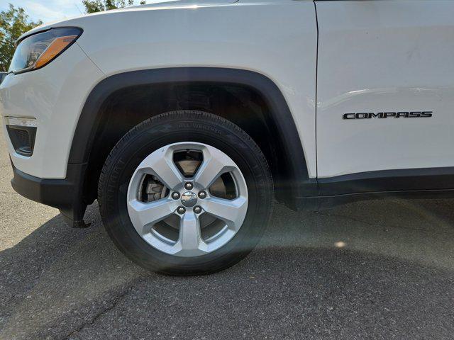 used 2021 Jeep Compass car, priced at $18,500