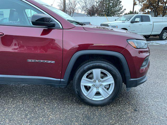 used 2022 Jeep Compass car, priced at $24,000