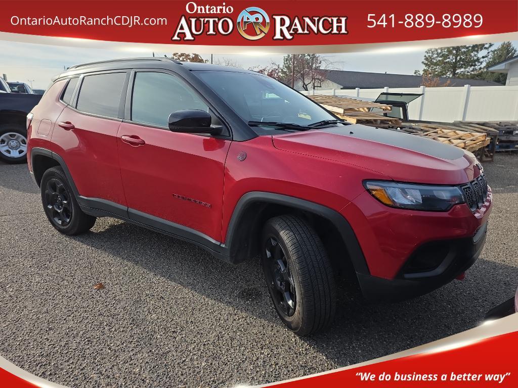 used 2023 Jeep Compass car, priced at $22,000