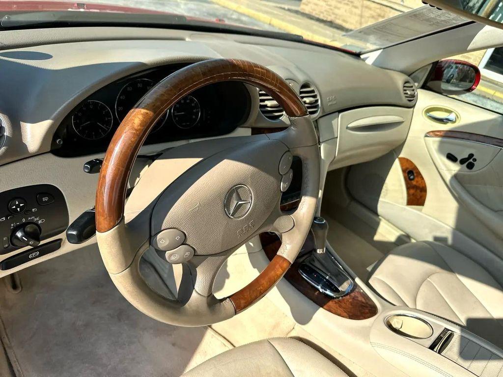 used 2007 Mercedes-Benz CLK-Class car, priced at $11,995