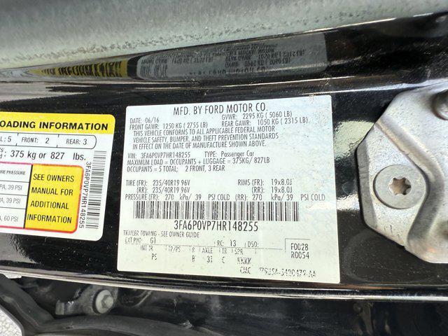 used 2017 Ford Fusion car, priced at $16,500