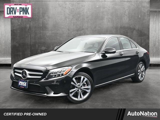 used 2021 Mercedes-Benz C-Class car, priced at $33,992