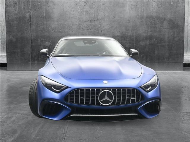 new 2025 Mercedes-Benz AMG SL 55 car, priced at $160,550