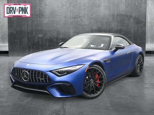 new 2025 Mercedes-Benz AMG SL 55 car, priced at $160,550