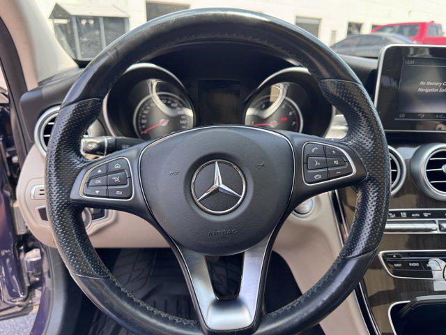 used 2017 Mercedes-Benz C-Class car, priced at $16,990