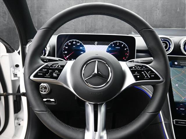 new 2025 Mercedes-Benz C-Class car, priced at $56,495