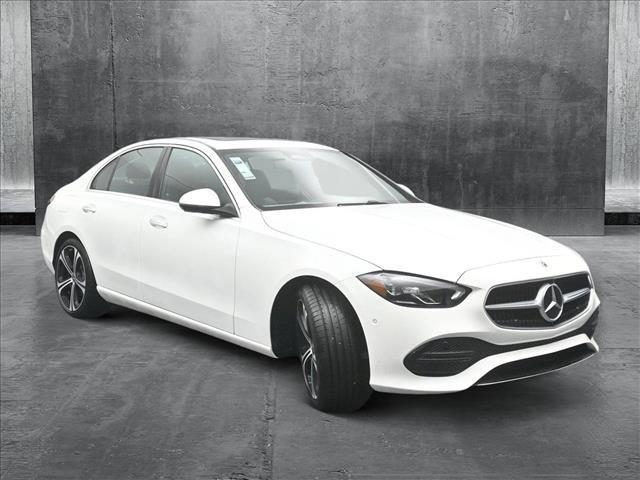 new 2025 Mercedes-Benz C-Class car, priced at $56,495