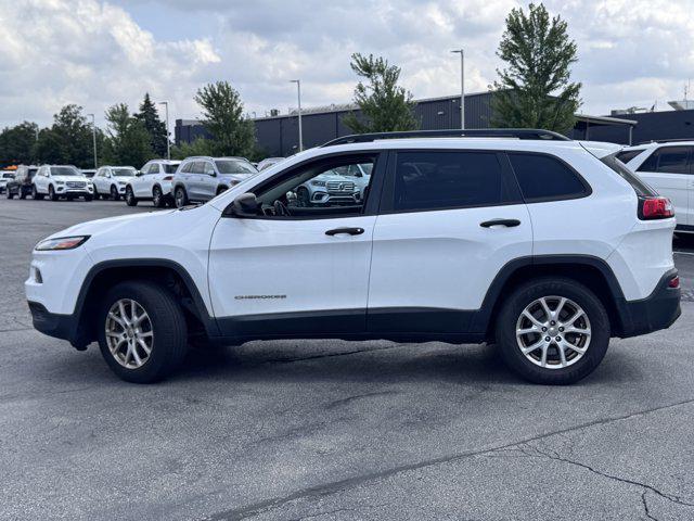 used 2017 Jeep Cherokee car, priced at $12,990