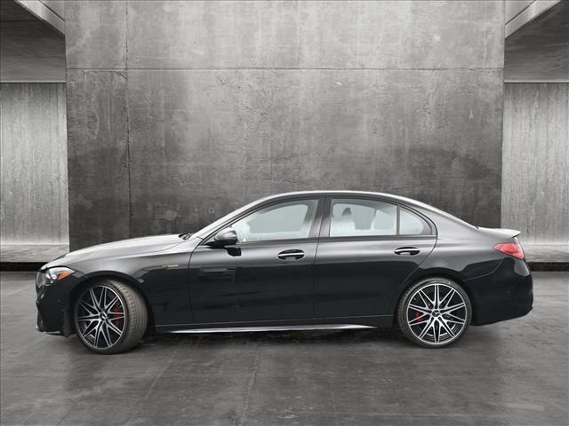 new 2024 Mercedes-Benz AMG C 43 car, priced at $79,245