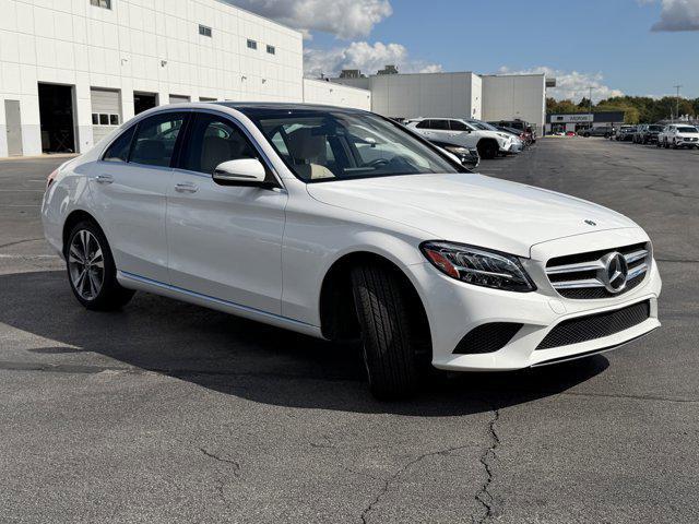 used 2021 Mercedes-Benz C-Class car, priced at $30,990