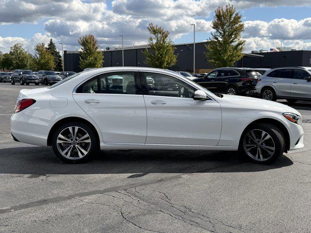 used 2021 Mercedes-Benz C-Class car, priced at $30,990