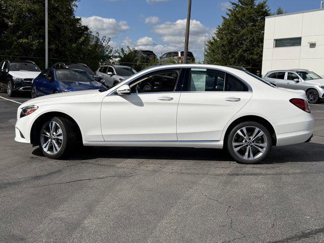 used 2021 Mercedes-Benz C-Class car, priced at $30,990