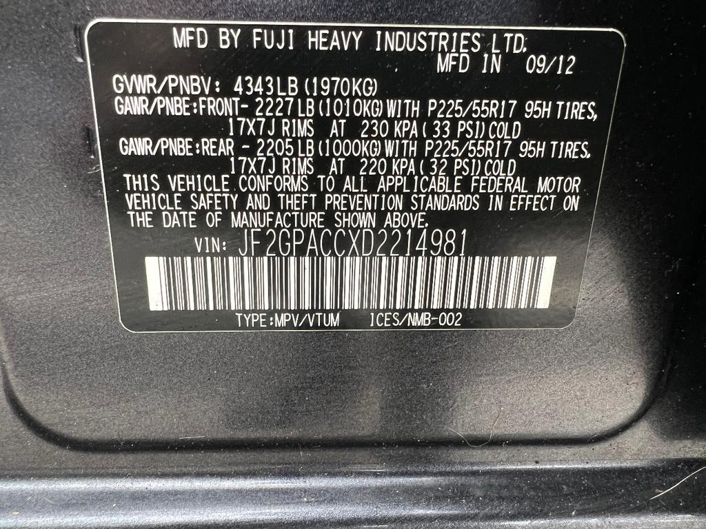 used 2013 Subaru XV Crosstrek car, priced at $6,900