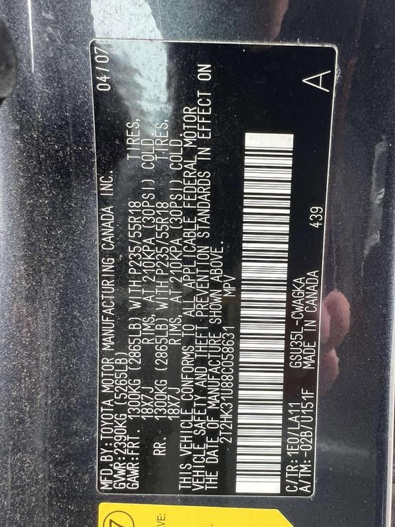 used 2008 Lexus RX 350 car, priced at $6,500