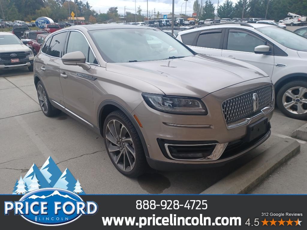 used 2020 Lincoln Nautilus car, priced at $29,999
