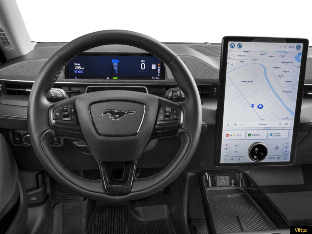 new 2025 Ford Mustang Mach-E car, priced at $51,080