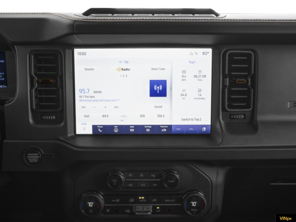 new 2025 Ford Bronco car, priced at $63,335