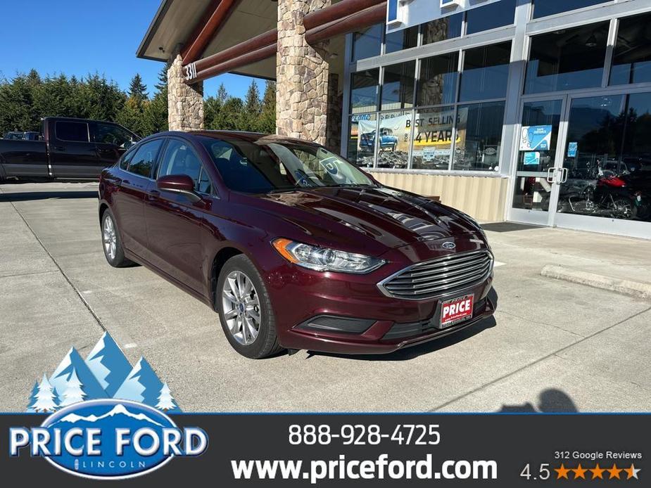 used 2017 Ford Fusion car, priced at $15,555